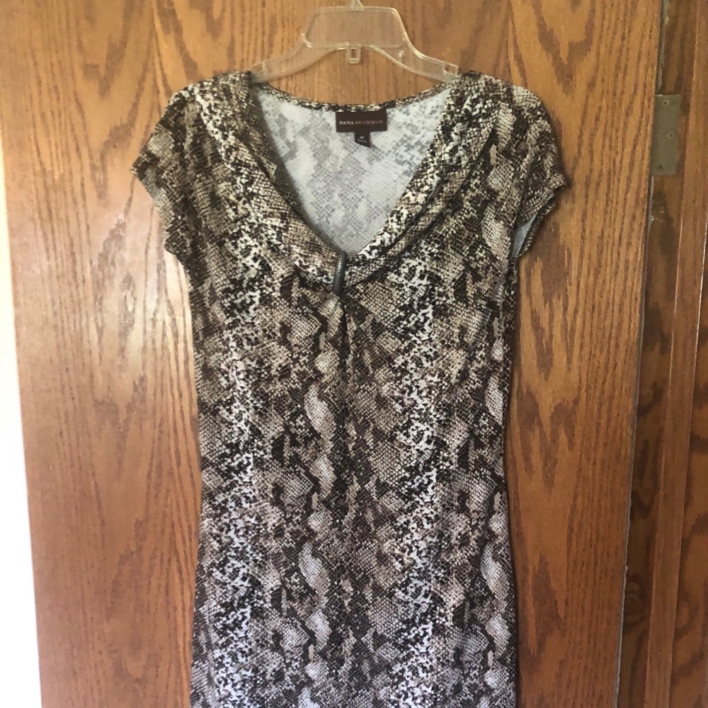Animal Print Dress - Dana Buchman